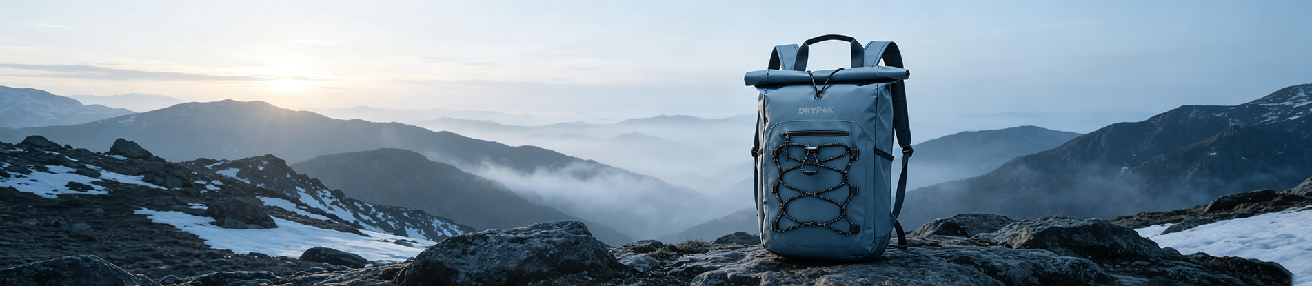 Sac étanche Rolltop à couture de bande Wellgreen OEM/ODM